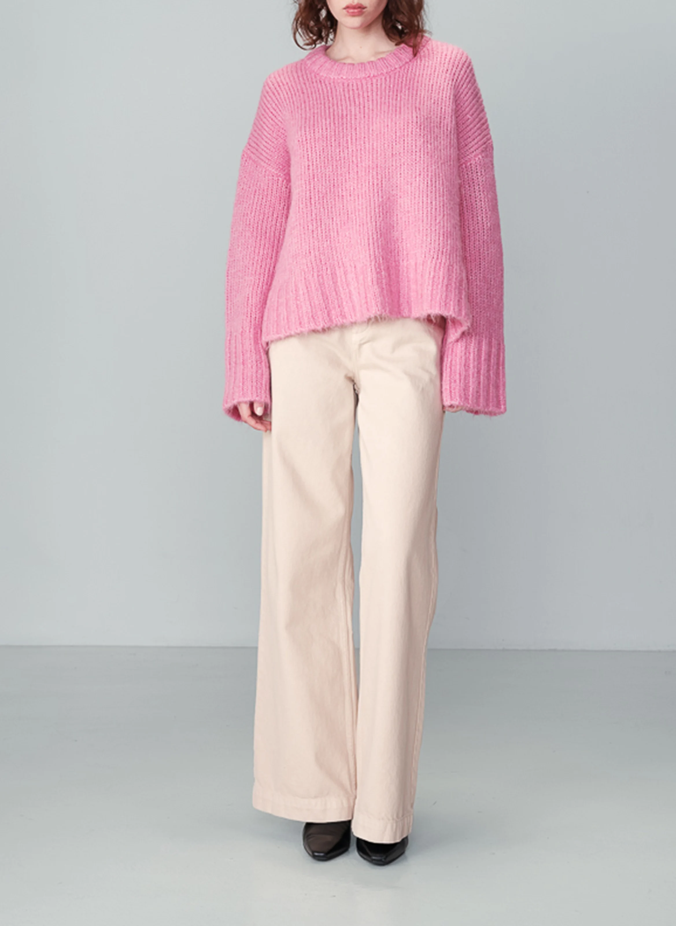NATALINO - Pull col rond | Rose