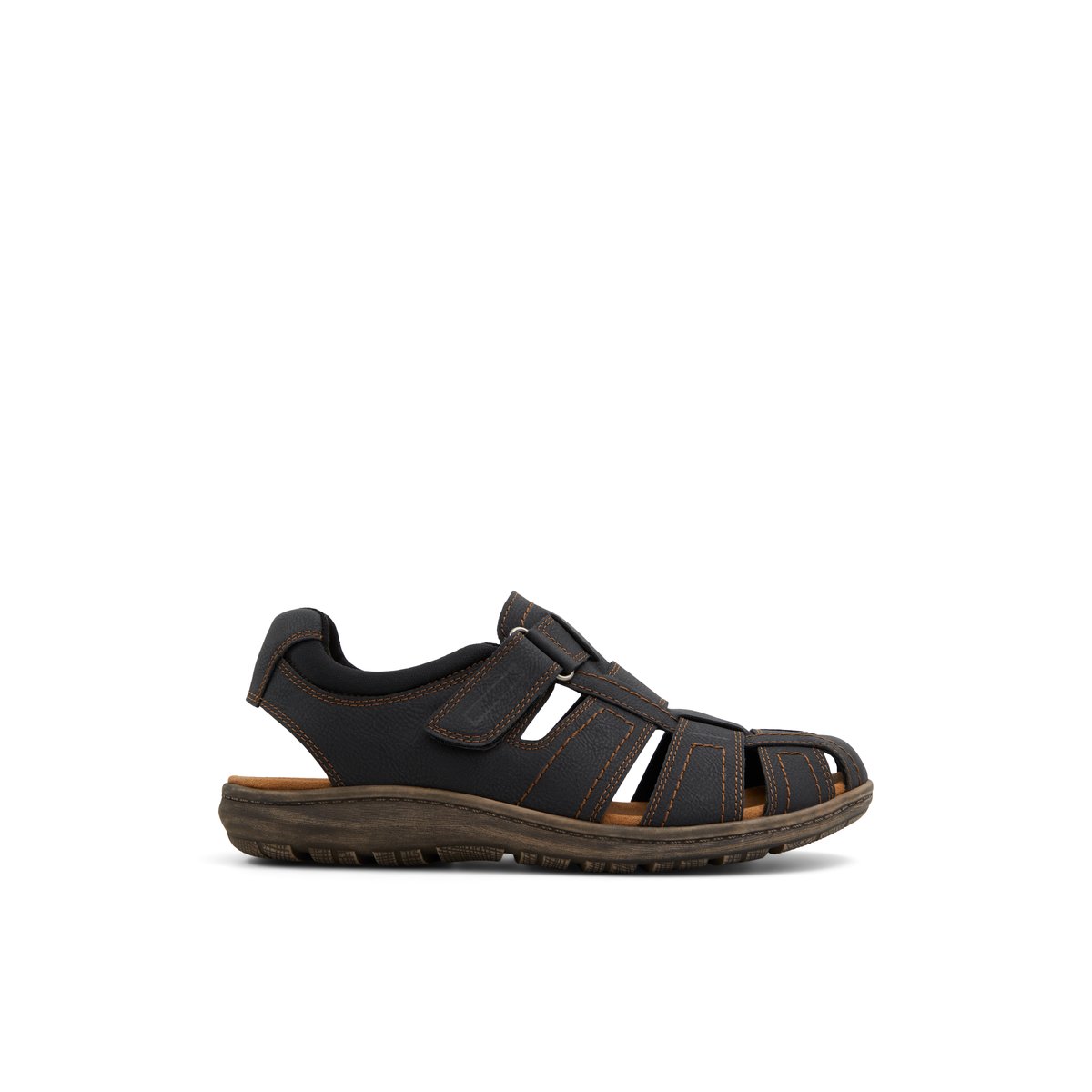 WEEKENDERS-Sevirakoth-Sandales de pêcheur - Talon plat - Noir