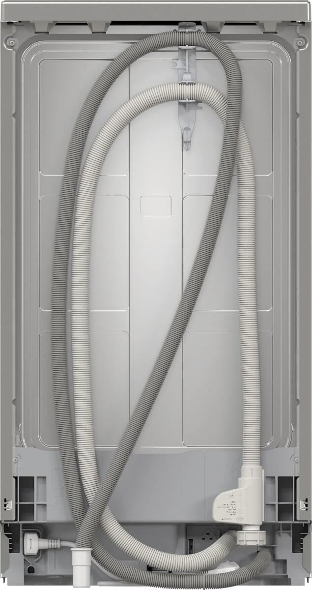 Bosch SPS6YMI14E, Serie 6, Smarter Freistehender Geschirrspüler 45 cm, Besteckschublade, Spülmaschine mit Zeolith Trocknung, besonders leise, höhenverstellbarer Oberkorb, Favoritenprogramm, AquaStop