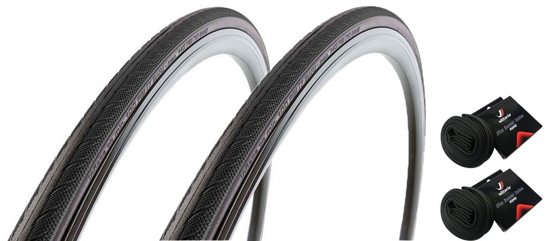 Vittoria Rubino Graphene 622x28C 2er Set + Ultralite 25/28 SV 36mm kaufen | Bike-Discount