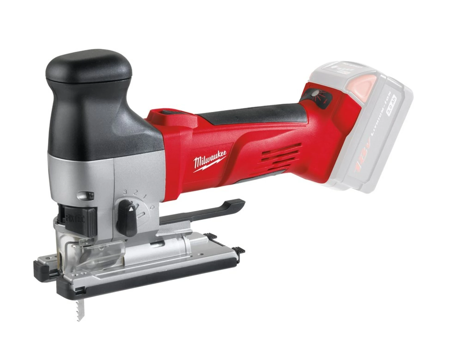 Milwaukee HD18 JSB-0 18V Li-Ion Accu decoupeerzaag body - T-greep - variabel