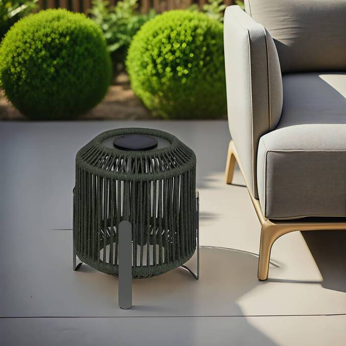Lanterne solaire LINY Vert laurier
