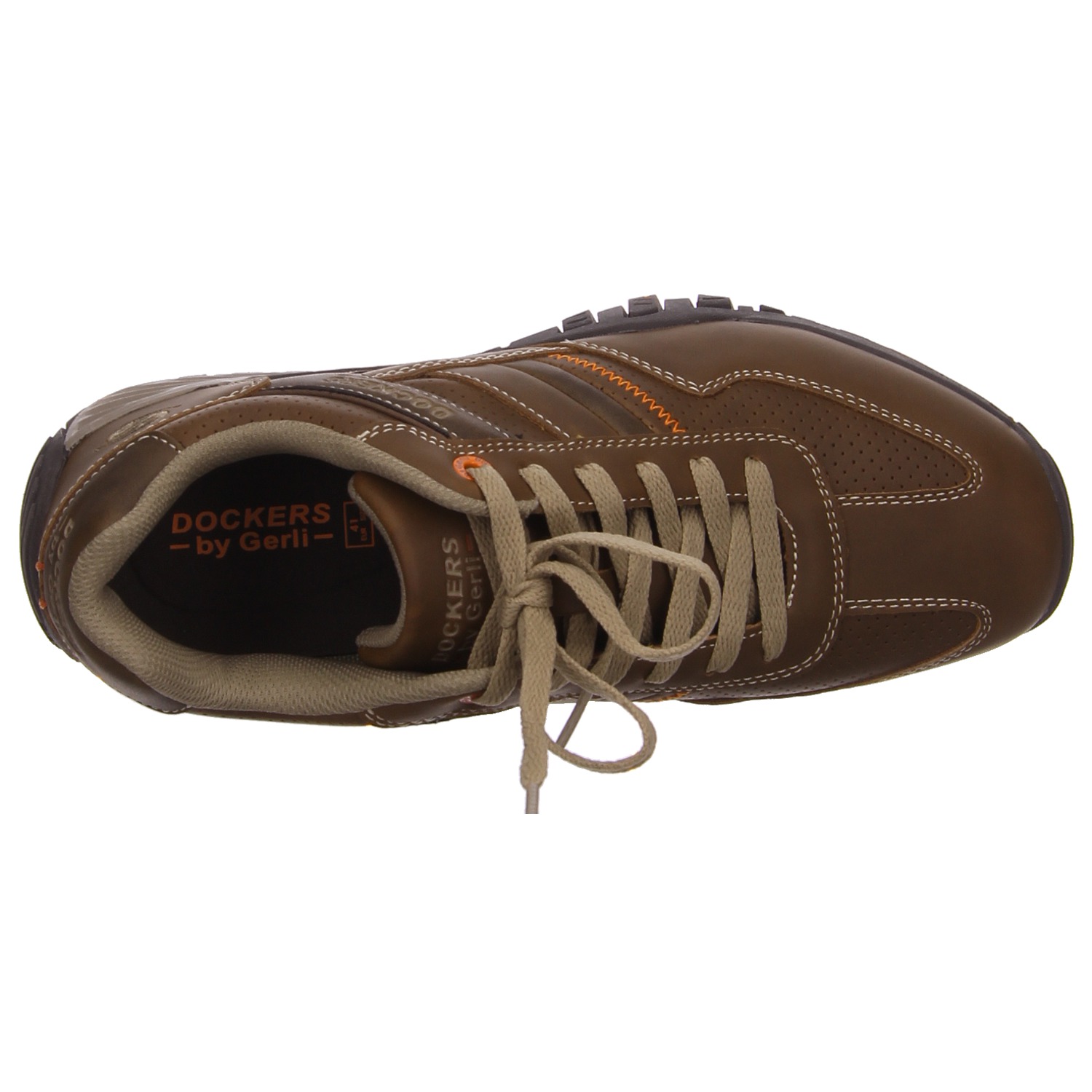Dockers Schnürhalbschuh braun braun