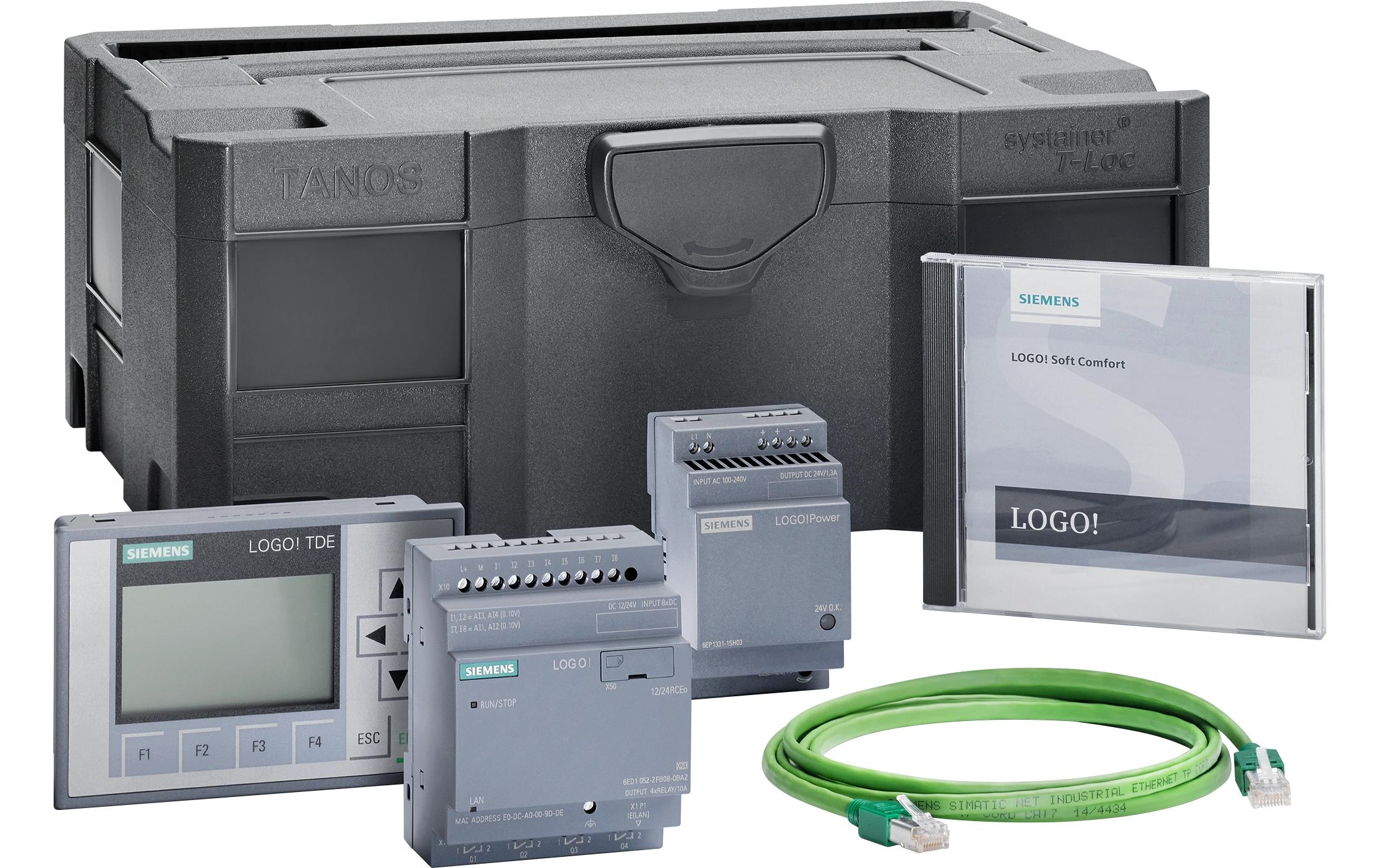 TD Starter-Kit 12/24 V8.4 mit Zubehör<br>Modularer Steuerungskit für die programmierbare Logiksteuerung