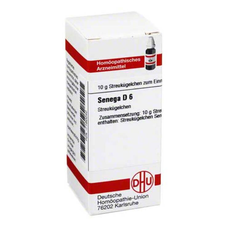 DHU Senega D 6 Globuli, 10 g