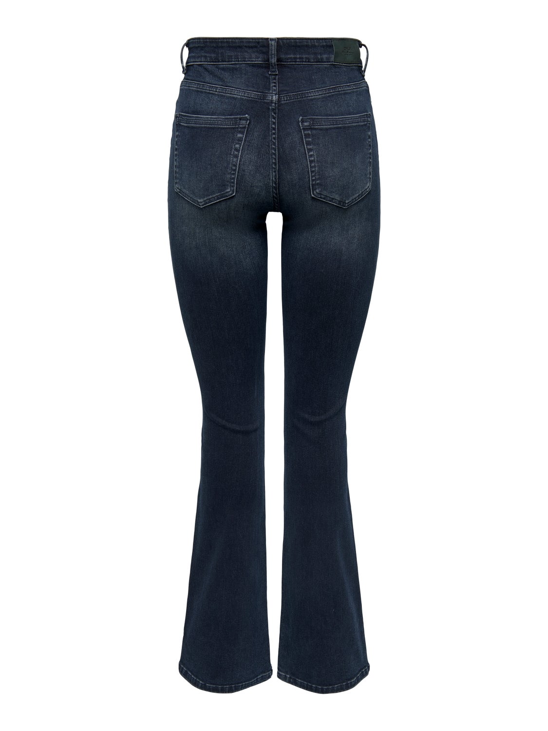 ONLBLUSH Mittlere Taille Ausgestellt Jeans Blue Black Denim