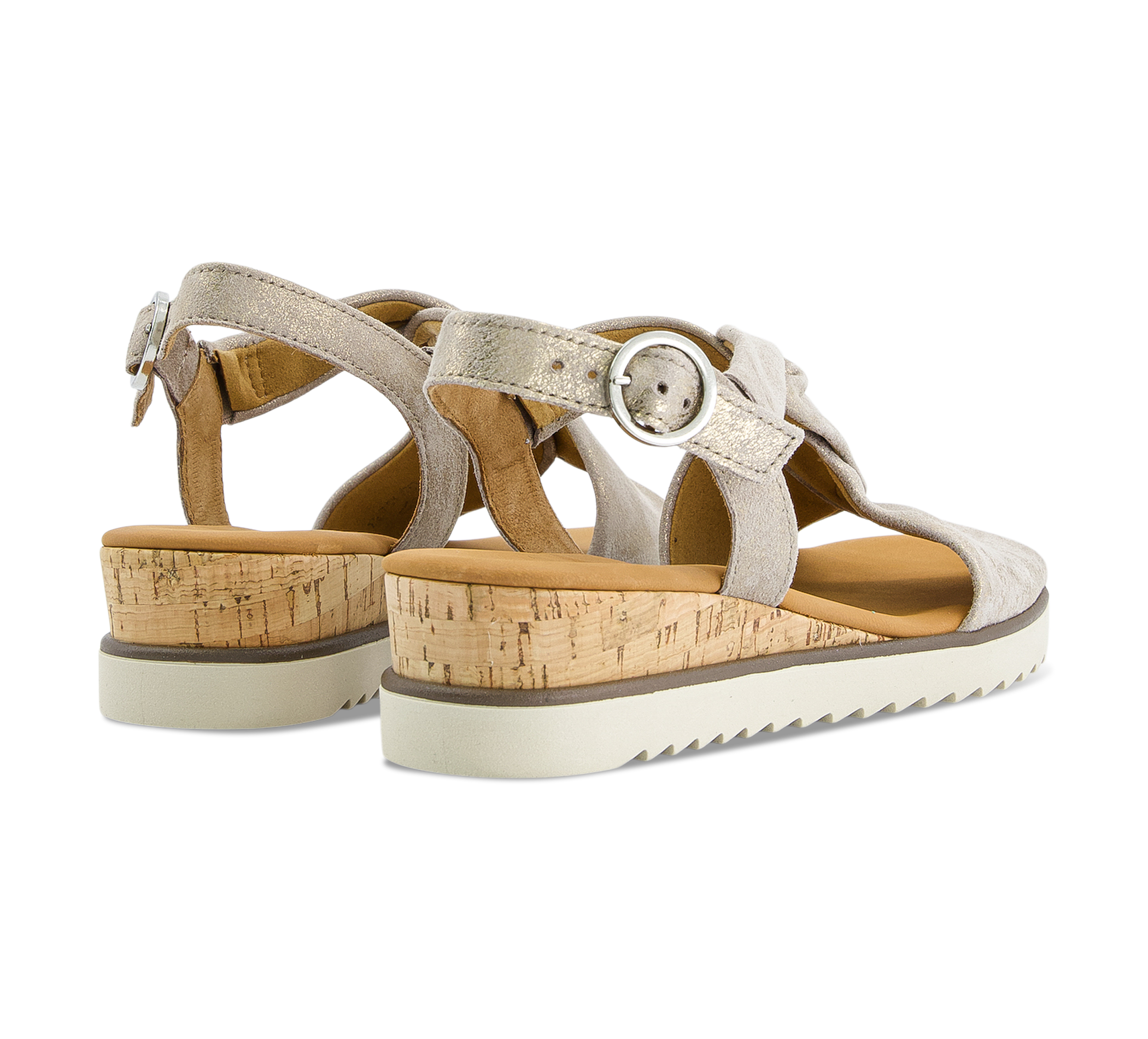 Gabor Genua G - Riemchensandalen silber