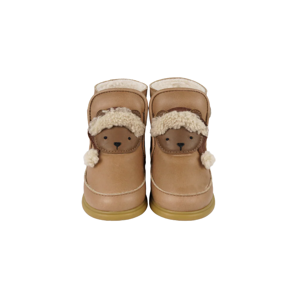 Abbus Shoes | Christmas Bear | Nutmeg Leather