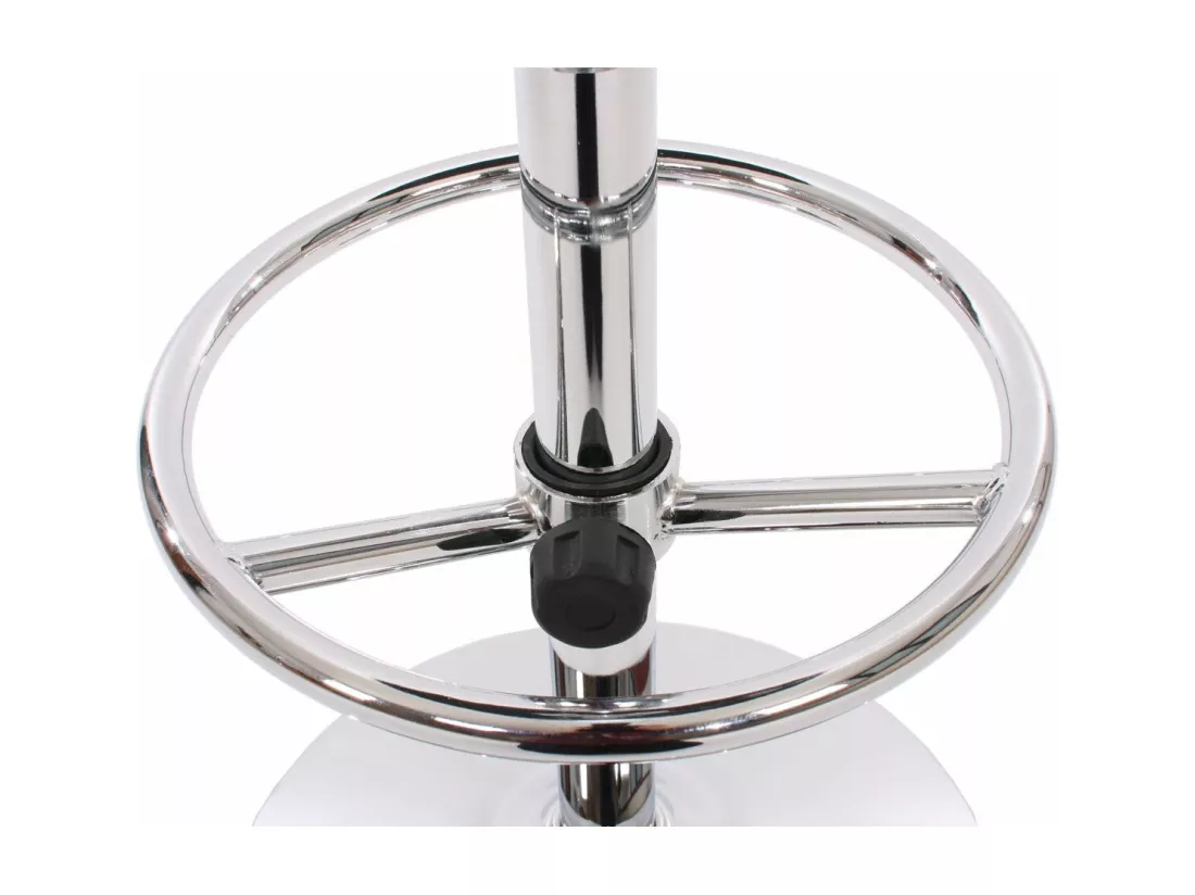 Table haute de bar blanche 63 x 63 x 110 cm TAB04001