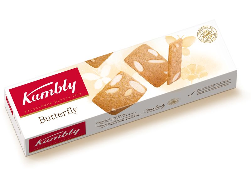 Kambly Guetzli Butterfly 100 g Guetzlispezialität aus der Schweiz