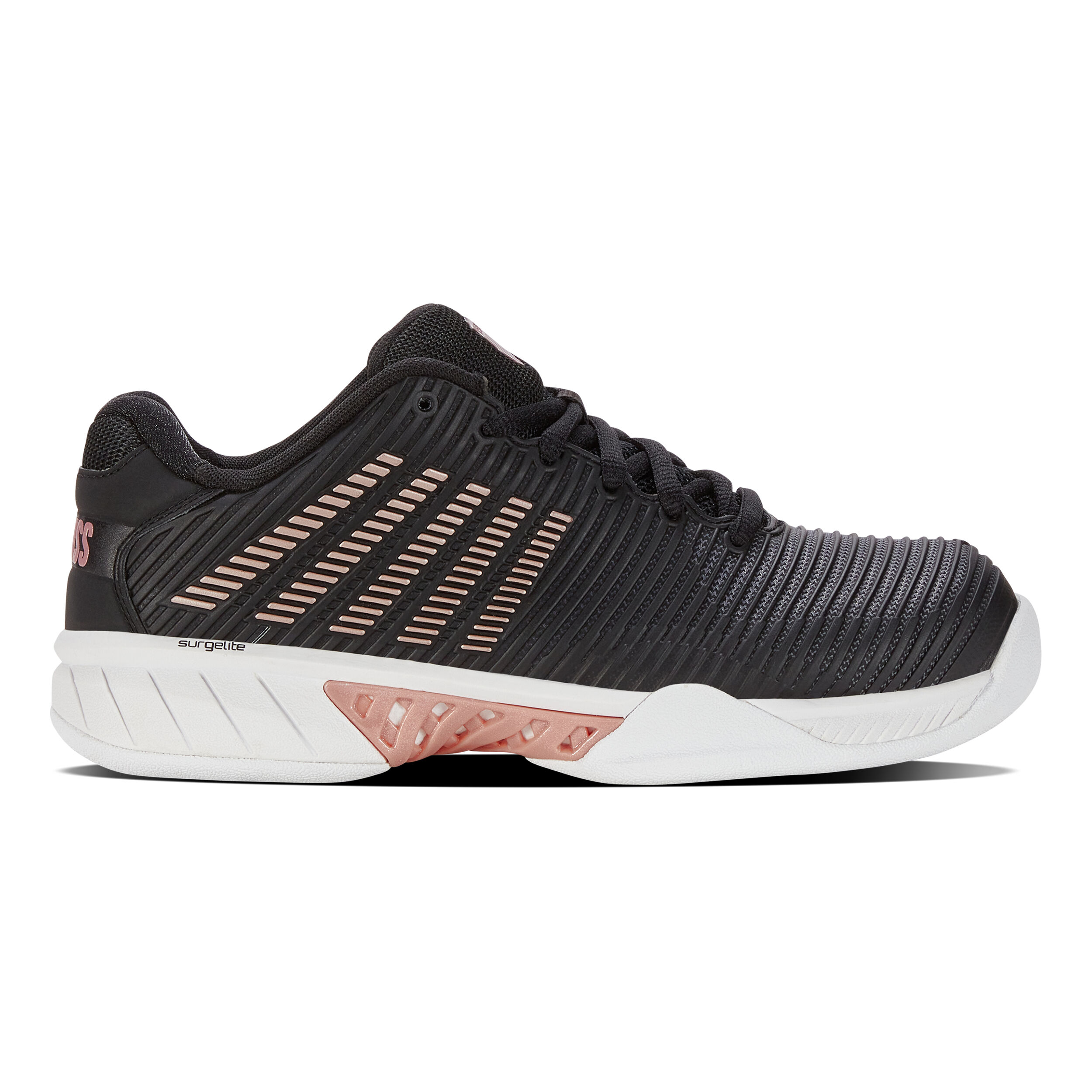 K-Swiss Hypercourt Express 2 Chaussure Moquette Femmes - Noir , Or