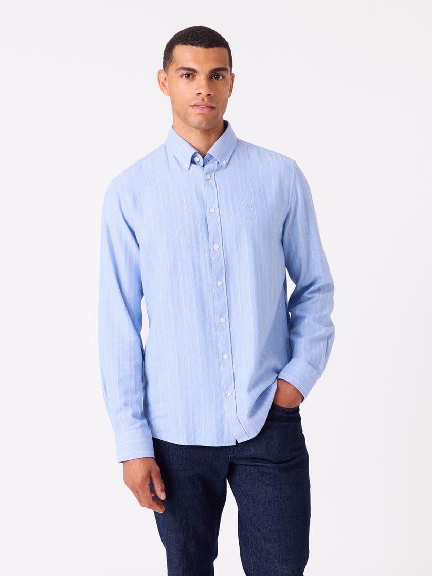 Louis skjorte - Regular fit Vista Blue