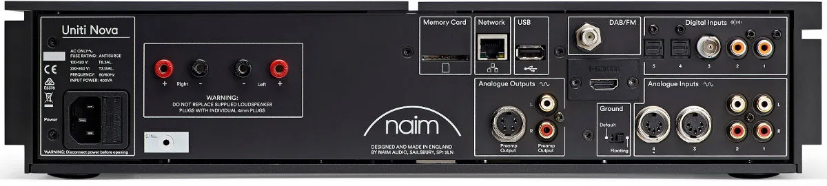 Naim Uniti Nova Amplis hi-fi stéréo