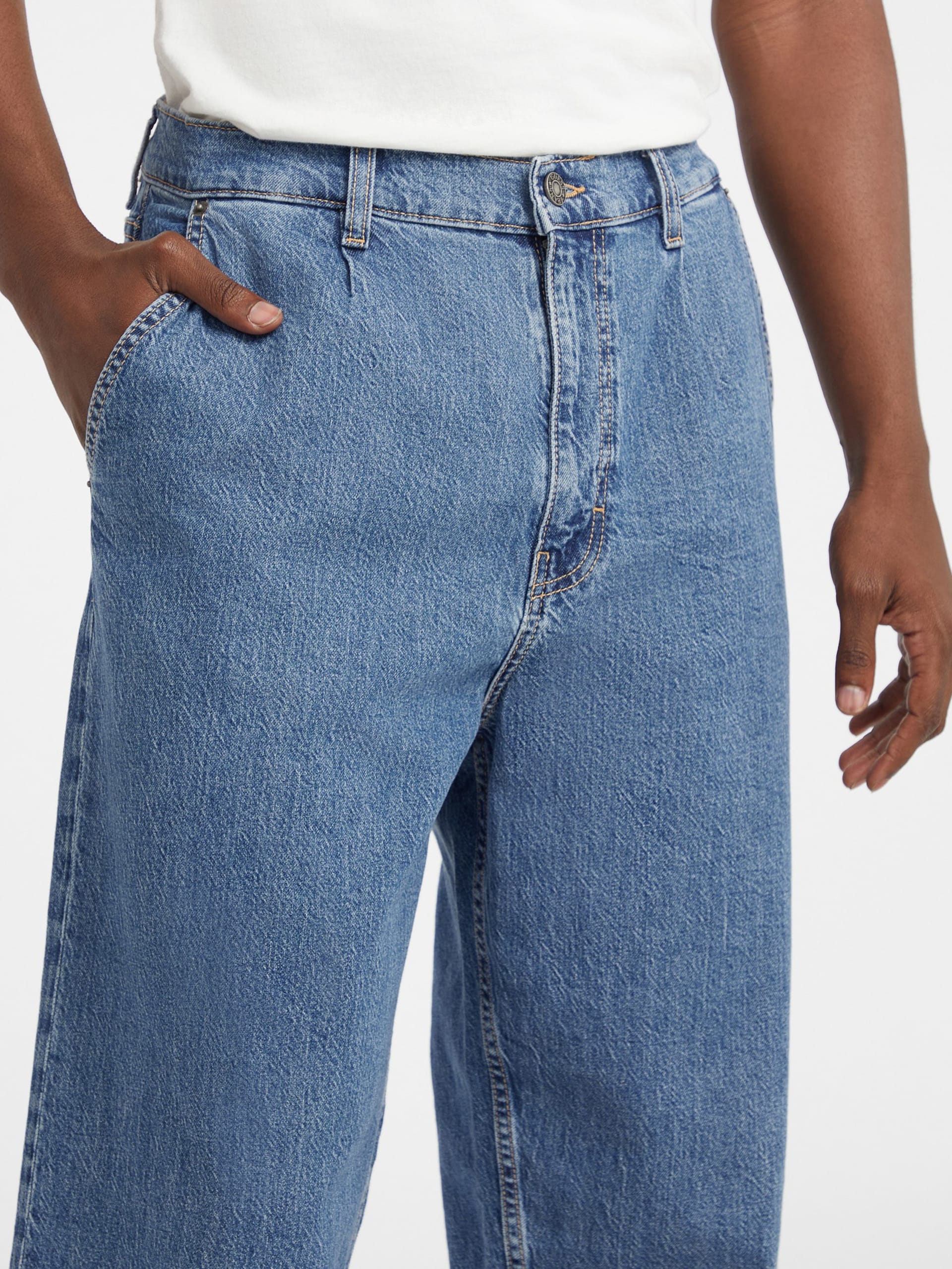 Calça jeans super folgada G20