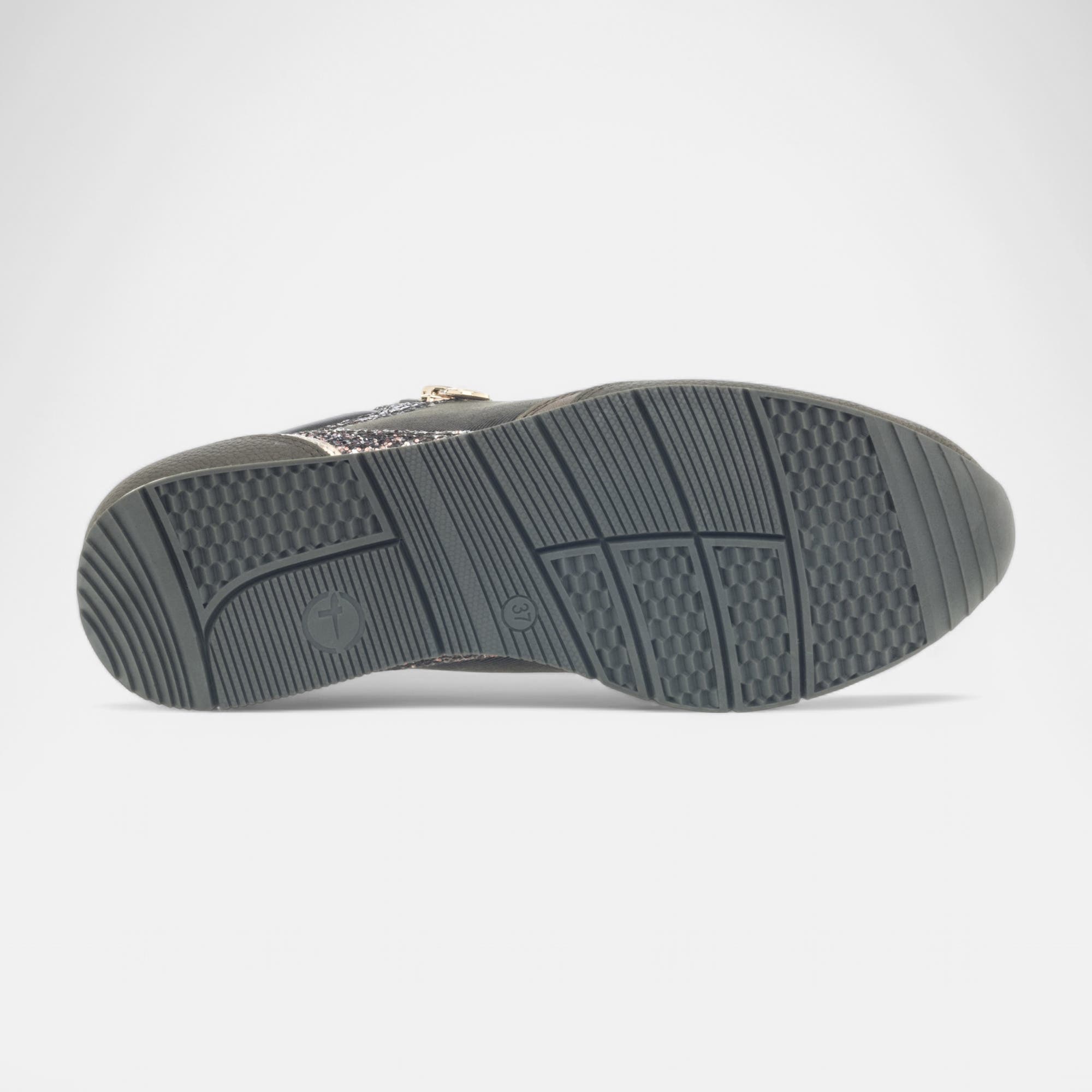 Baskets basses Femme kaki