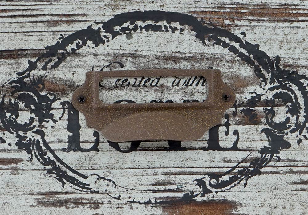 Kommode Leiria Schubladenkommode Schrank Shabby-Look, Vintage, 79x48x33cm
