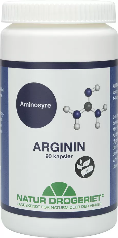 Natur-Drogeriet Arginin - 90 kaps.