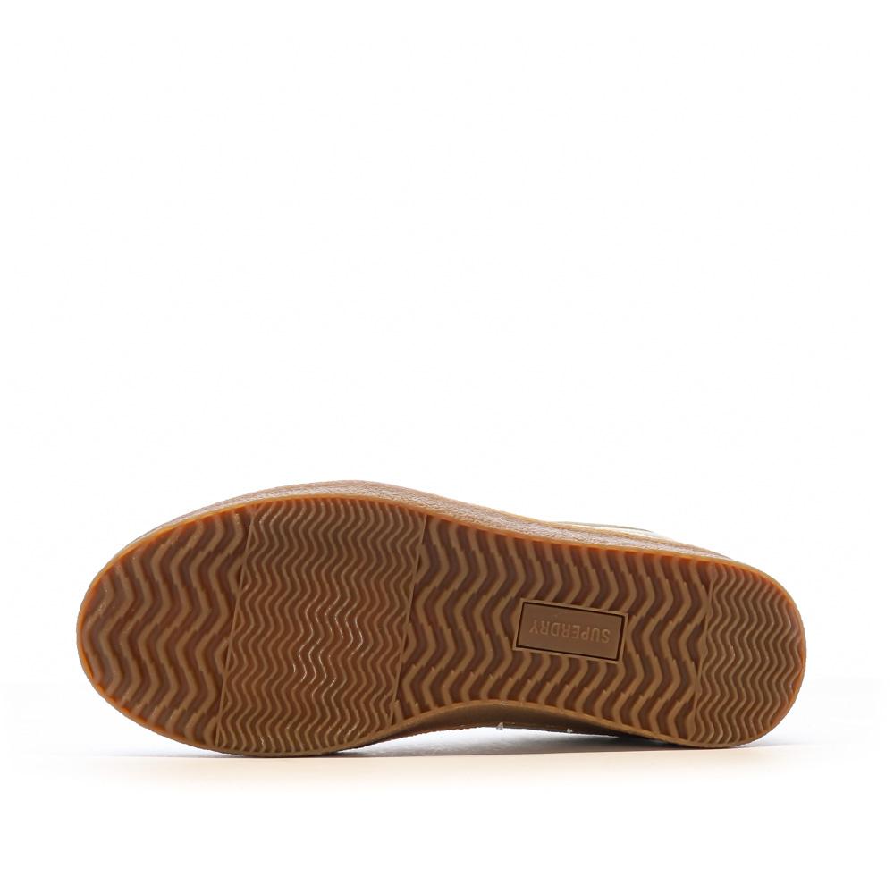Superdry Baskets Blanche/Grise Femme Superdry Retro Sleek