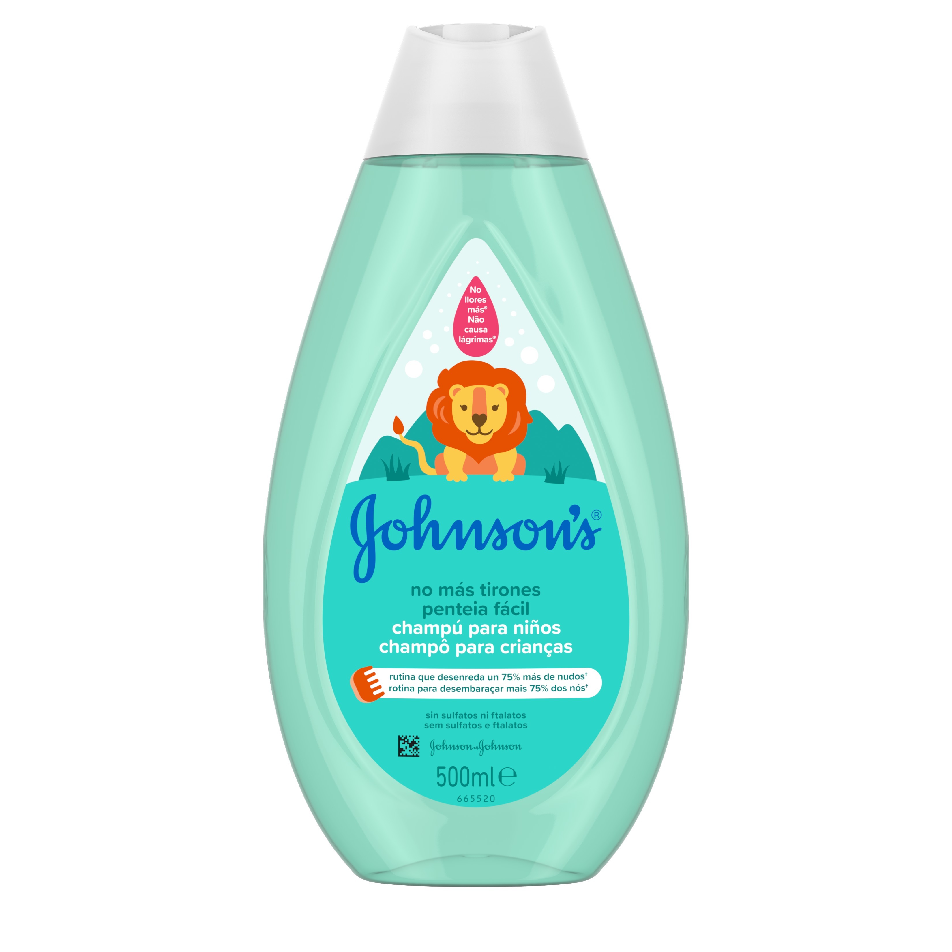 CHAMPÔ JOHNSON'S BABY PENTEIA FÁCIL 500ML