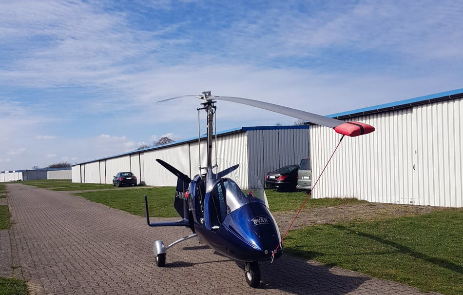 Tragschrauber fliegen