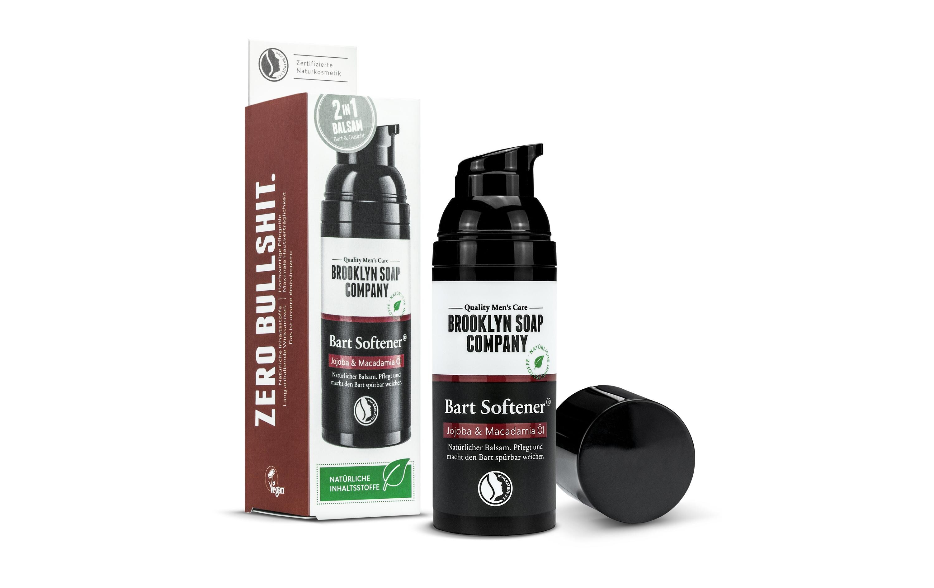 Soap Bartsoftener 50 mlNatürliches 2-in-1 Serum für Bart und Gesicht