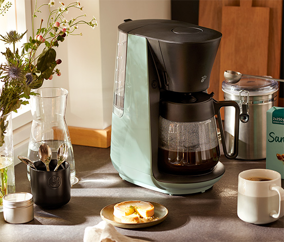 Tchibo Filterkaffeemaschine »Let's Brew«, hellgrün