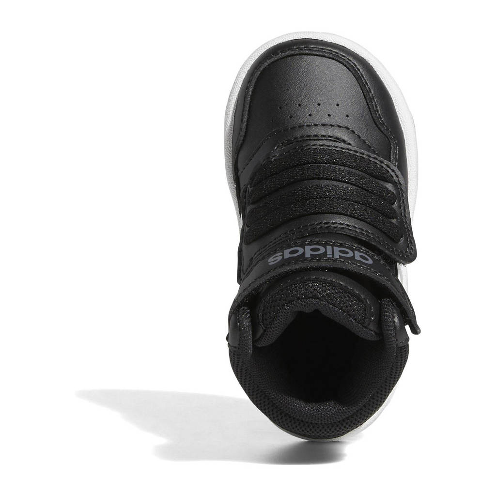 adidas Hoops Mid 3.0 sneakers zwart/wit/grijs