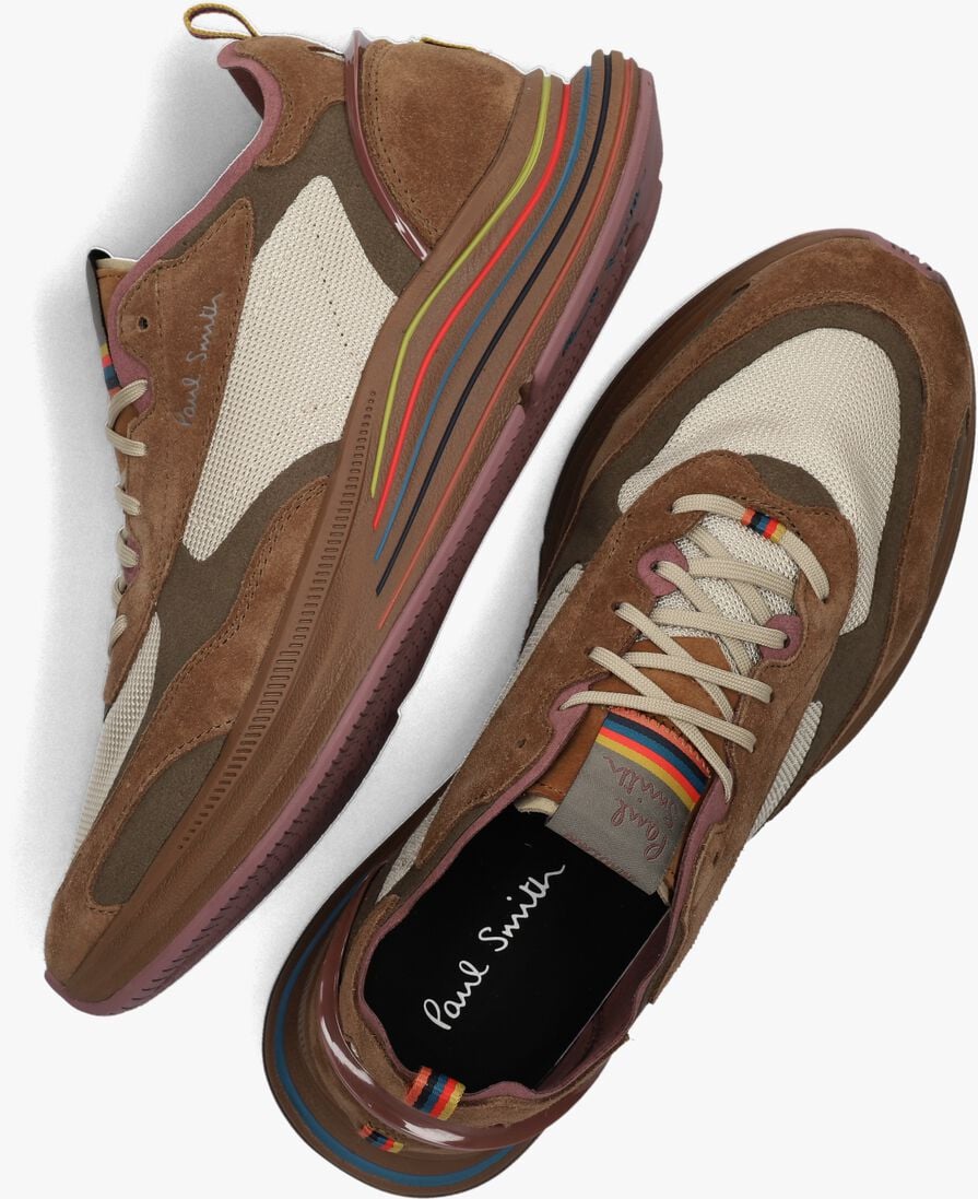 PAUL SMITH bruine paul smith lage sneakers mens shoe nagase