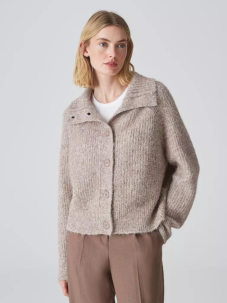 OPUS Strickjacke DAZZI braun