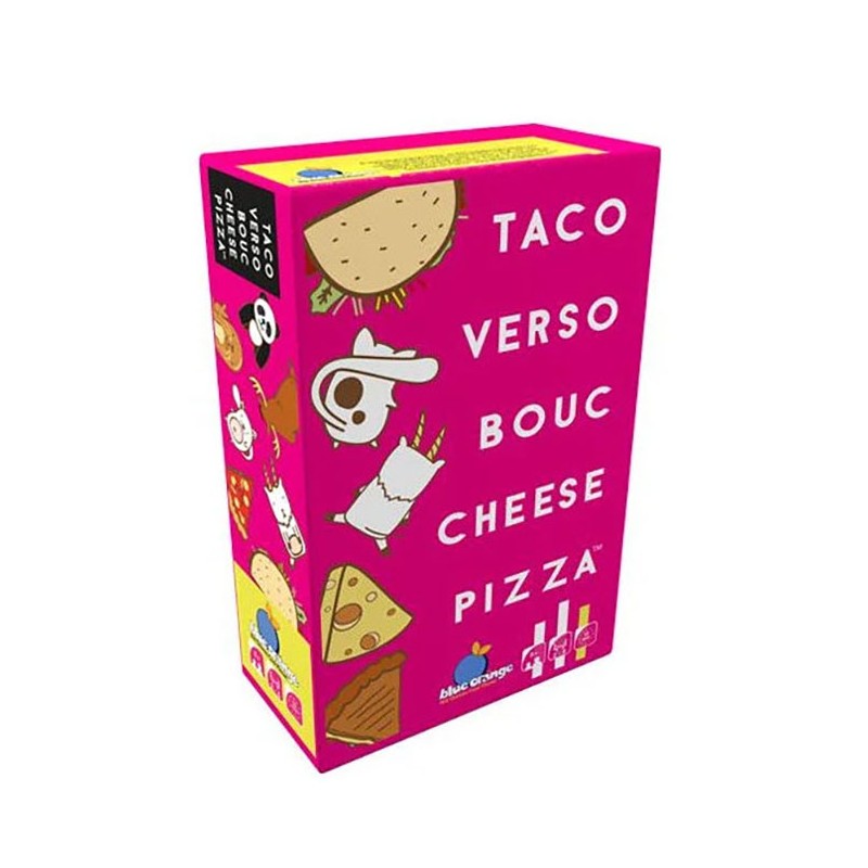 Taco verso bouc cheese pizza