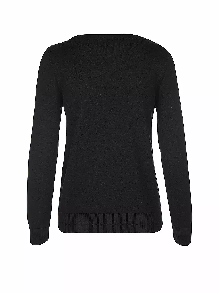 S.OLIVER Pullover  schwarz