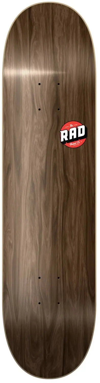 RAD Blank Logo Skateboard Deck | SkatePro