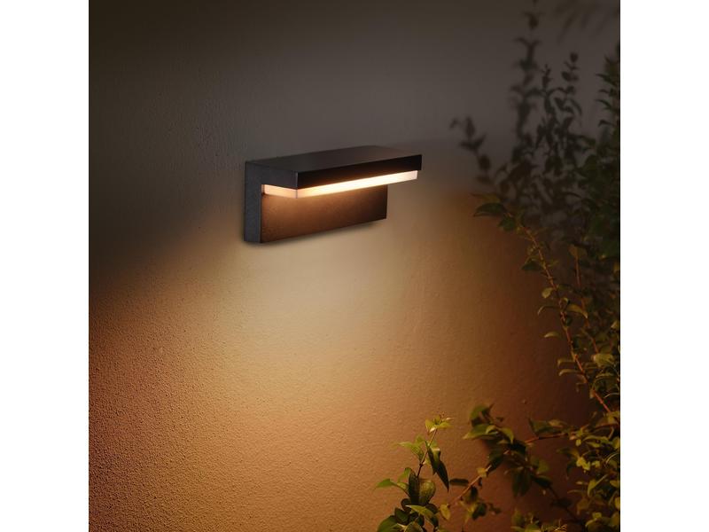 Philips Hue White & Color Ambiance Outdoor Nyro Wandleuchte Aussenleuchte Nyro