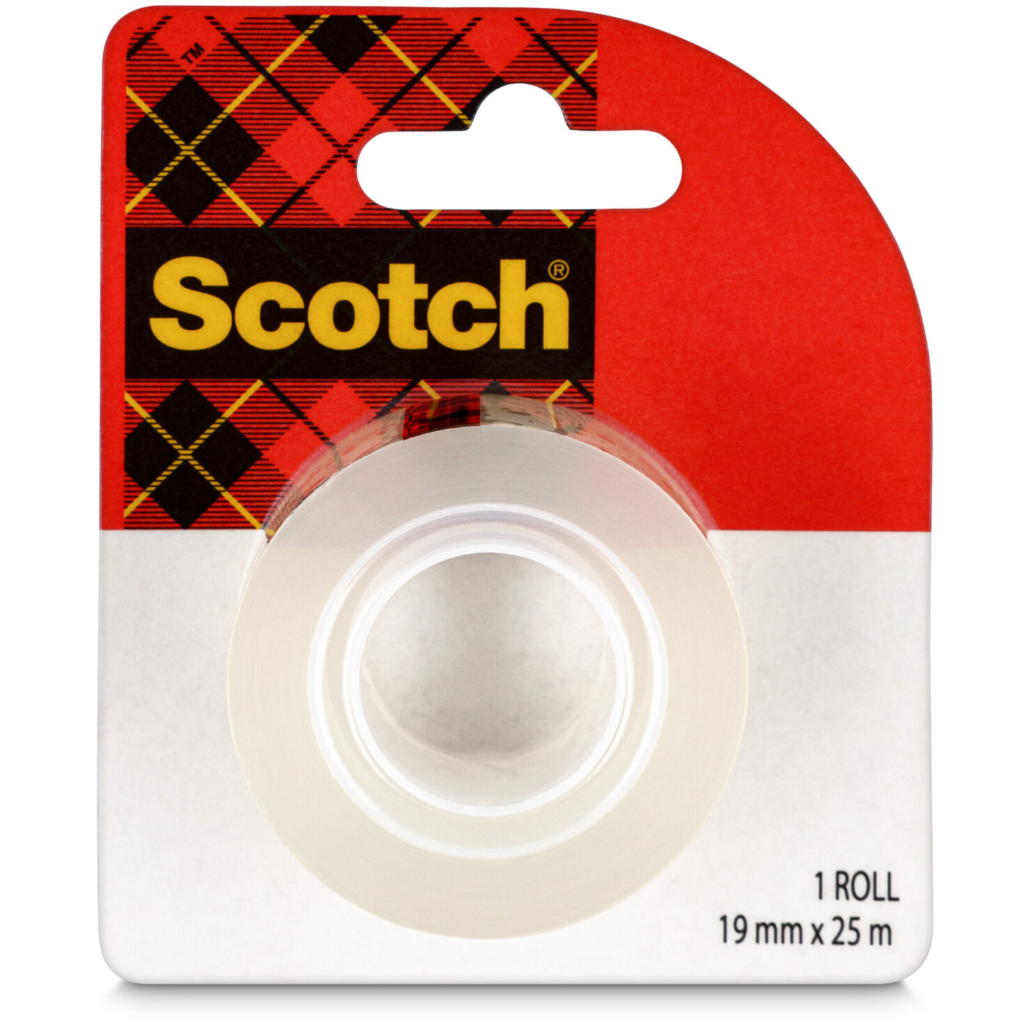 Scotch Crystal 6-1925R Klebeband Ersatzrolle 19 mm x 25 m