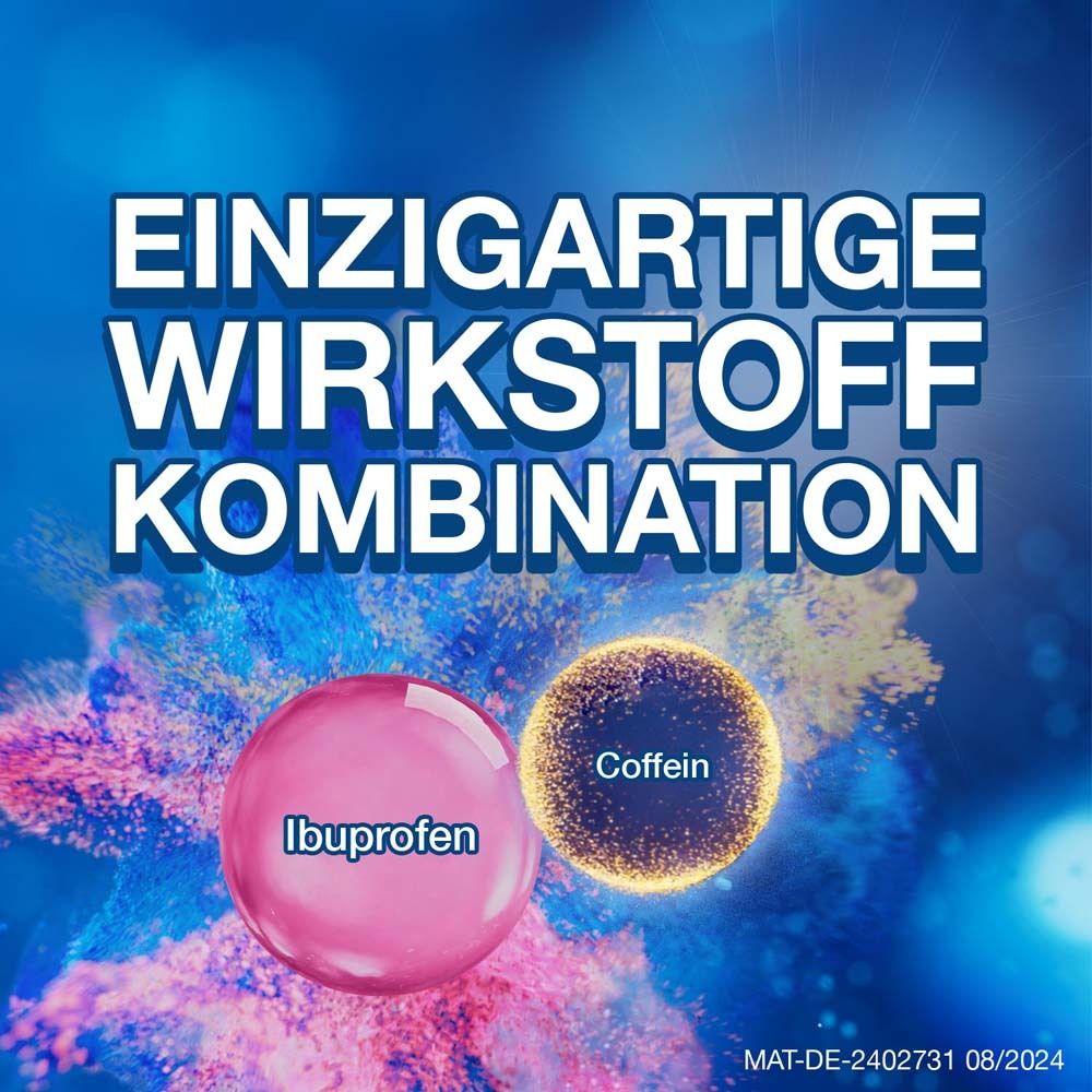 Thomapyrin TENSION DUO bei Kopfschmerzen: Ibuprofen/Coffein
