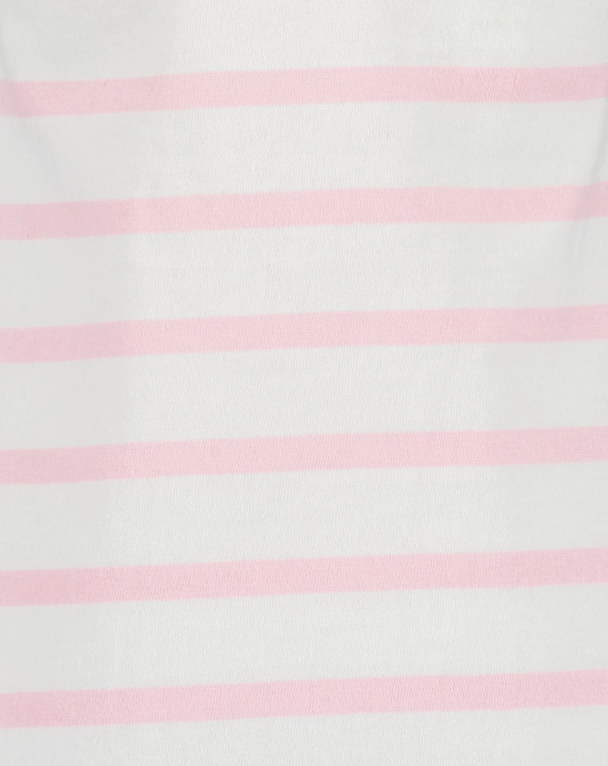 Kurzarm-Kleid CUTE AND SWEET gestreift in rosa
