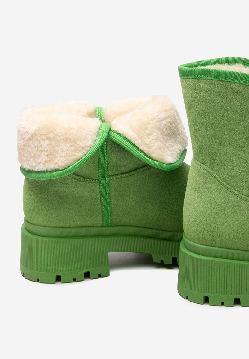 Bottes de neige femme vert Octavia