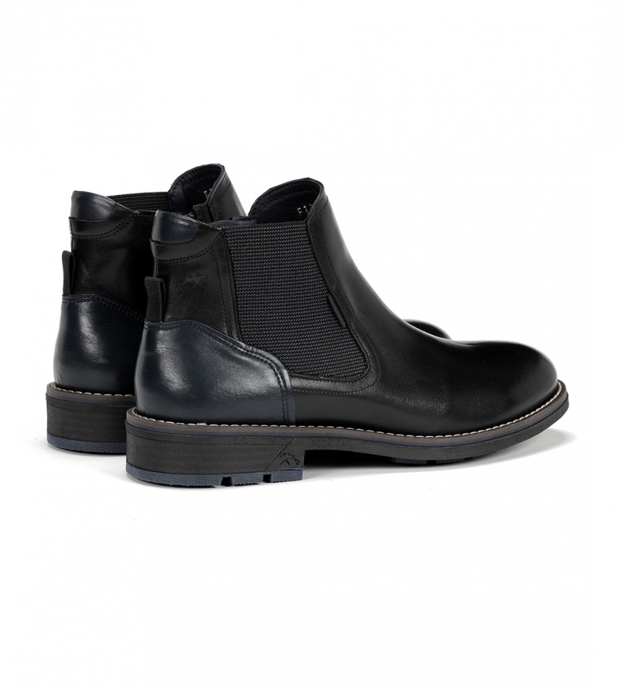 Botas de couro Fluchos F1343 pretas