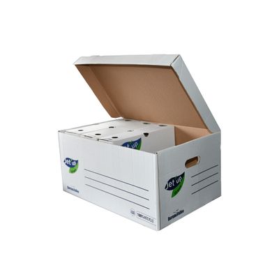 Bureau Vallée Recyclé - 10 conteneurs à archives - 54 x 36 x 26 cm (JET UP Green)