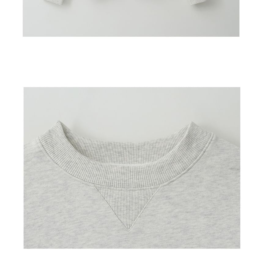 rolarola - Sweatshirt met kattenprint (Mélange Gray)