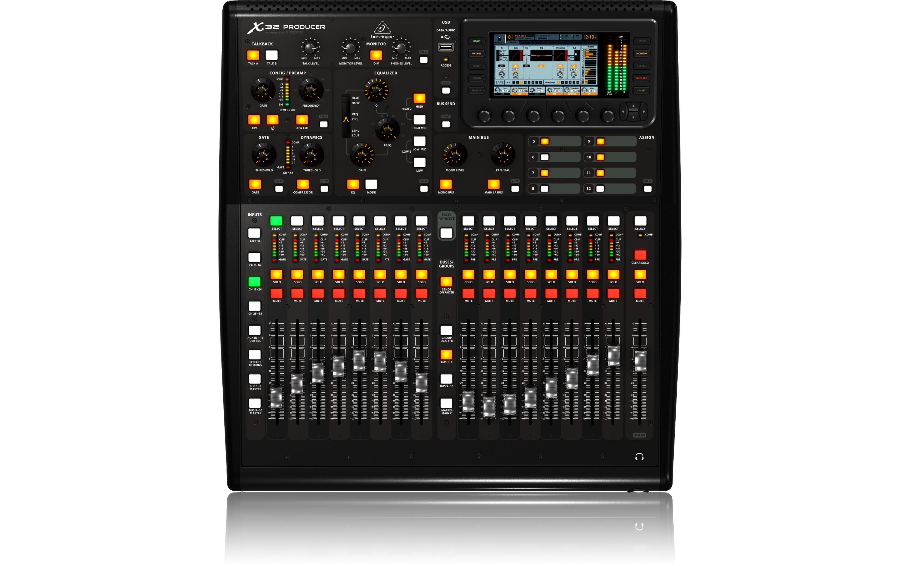 Mischpult X32 Producer<br>Digitales Mischpult