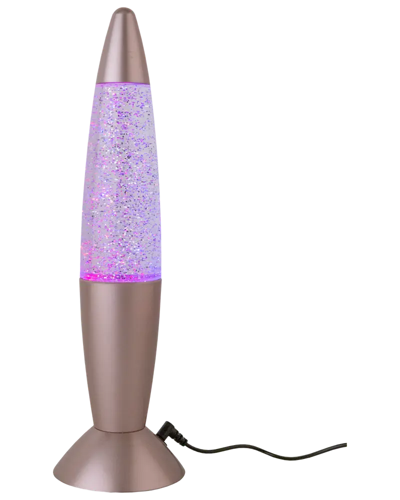 BRIGHT DESIGN Glitterlampe med farveskift H. 35 cm