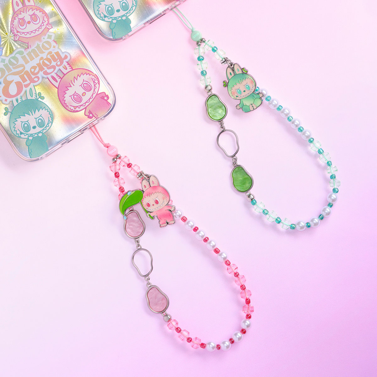 Pop Mart - Labubu Big Into Energy Charm Blind Box Monsterhäschen Überraschung Anhänger Kette - Surprise