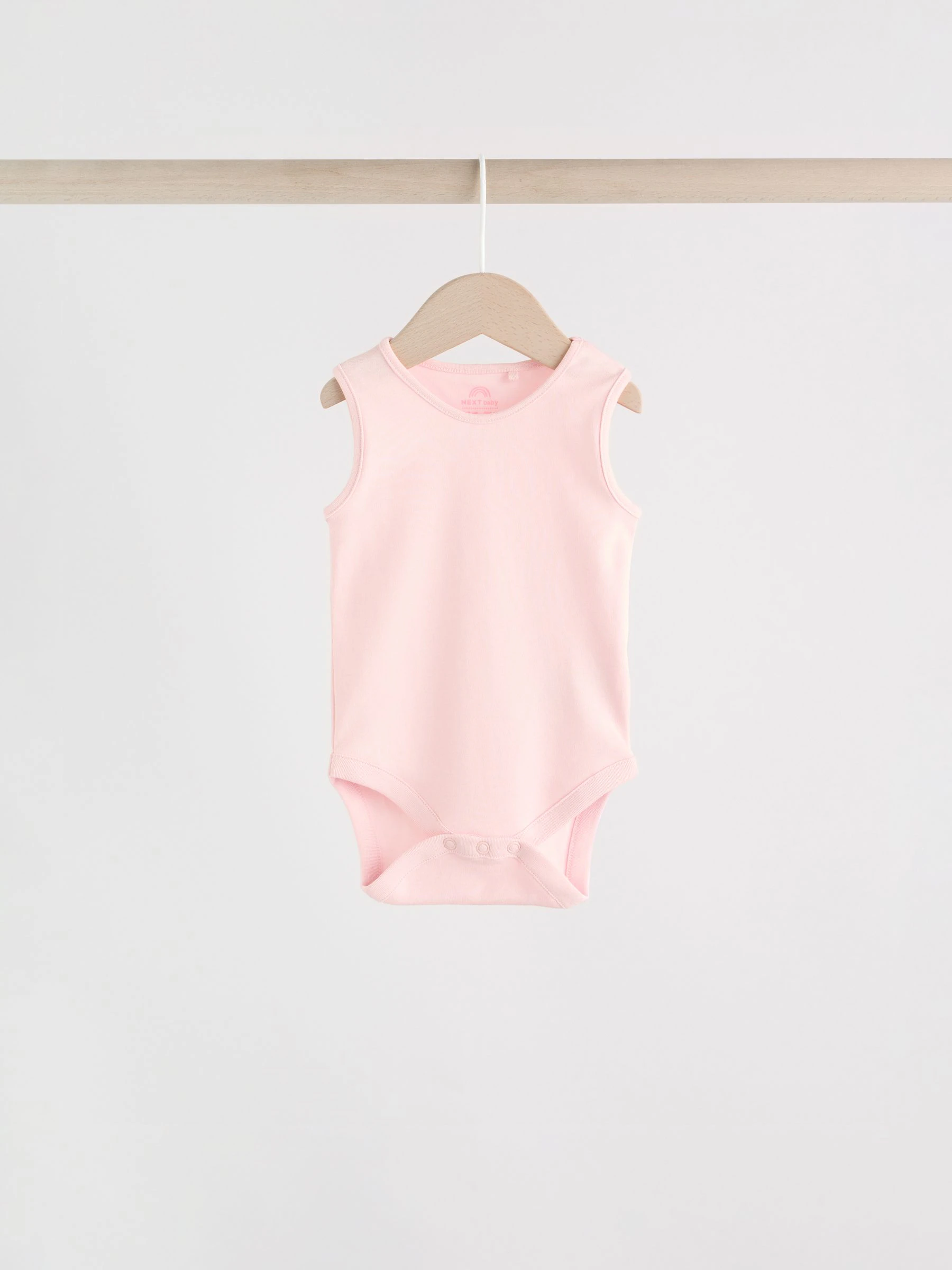 Roze/wit - Essentieel Vest Baby Bodysuits