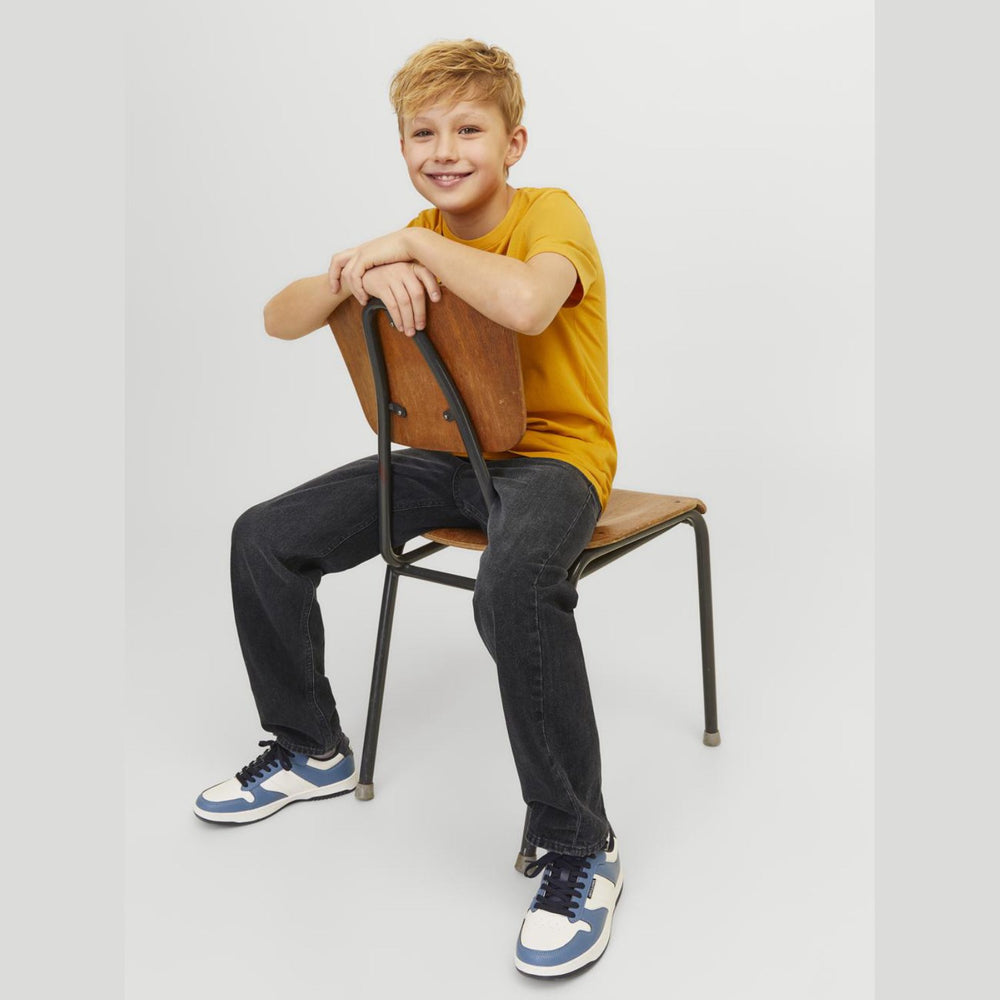 Køb Jack & Jones Junior Black Denim Chris Original Jeans 602 Noos