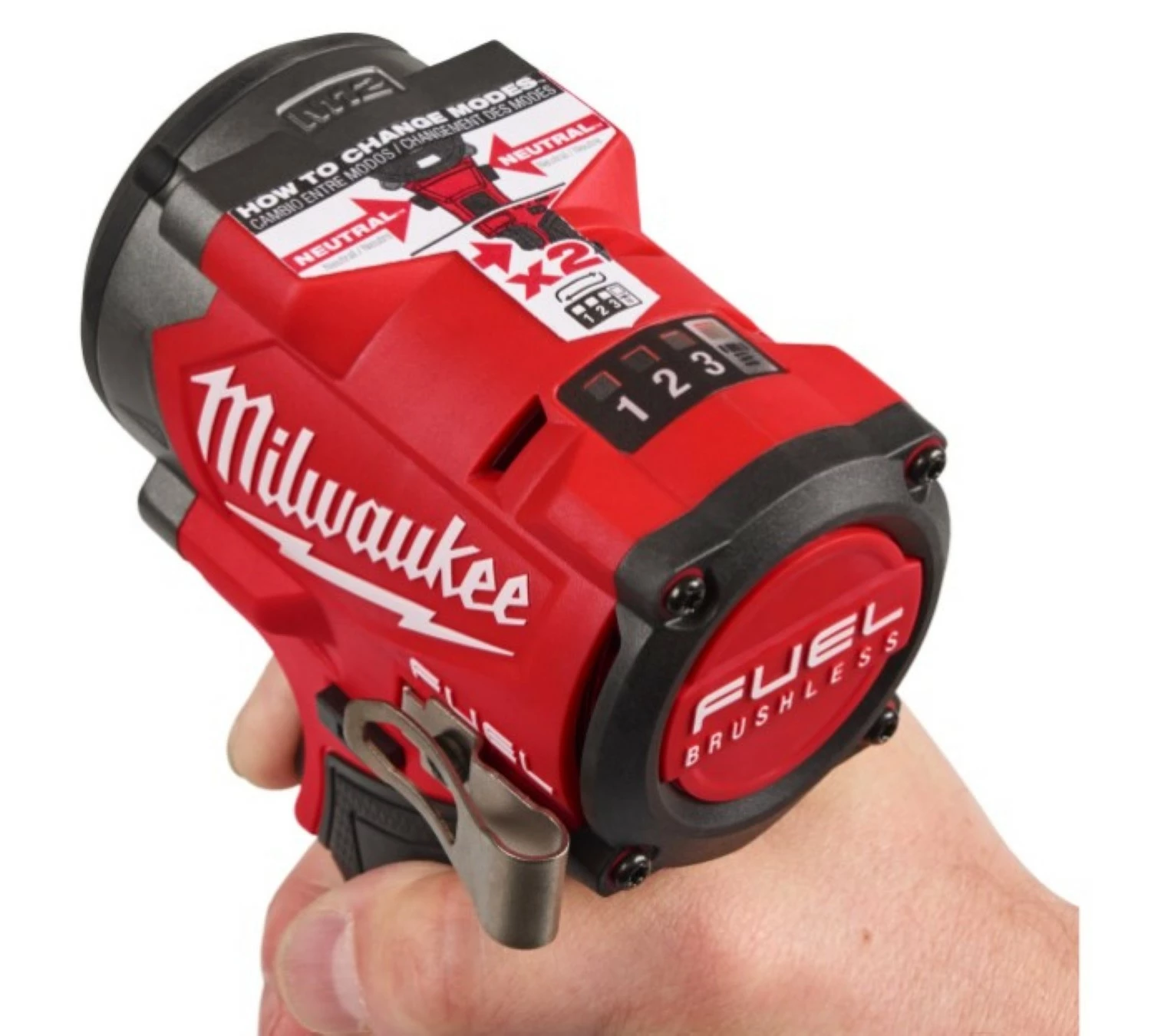 Milwaukee M12 FCIWF38G3-0 12V Li-ion Accu Slagmoersleutel body