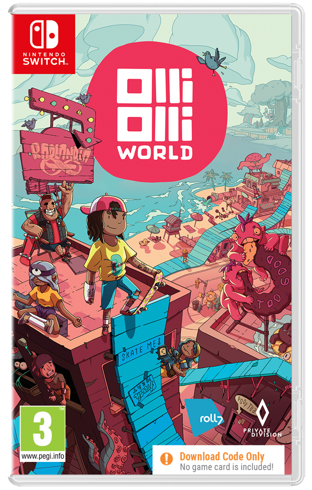 OlliOlli World (Code in Box)- Nintendo Switch