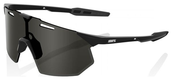 Lunettes 100% Hypercraft SQ Noir Mat - Ecran Fumé