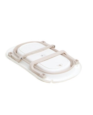 Beemoo CARE Assist Sammenleggbar Badebalje, White/Beige