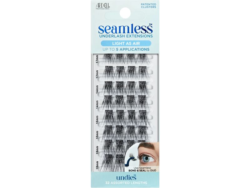 Ardell Künstliche Wimpern Seamless Refill Light as Air Schw Längere Wimpern in wenigen Minuten